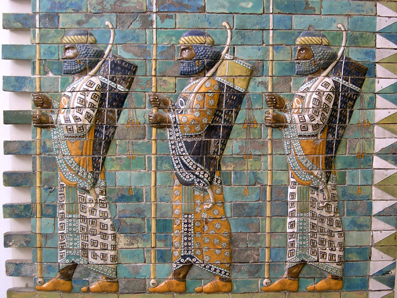 achaemenid-archers-glazed-brick-susa-c-500-bce